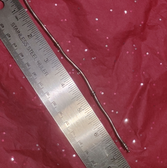 ʕ·ᴥ·ʔ Authentic Pandora Heart Clasp Snake Chain Bracelet #590719 - Picture 4 of 4